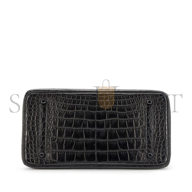 H**mes MASTER BIRKIN 35 SO BLACK MATTE ALLIGATOR (35*25*18cm)